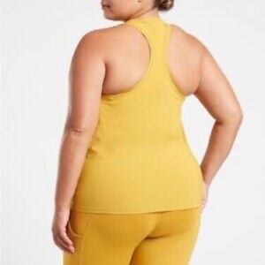 Athleta 2X Oxidized Yellow Workout Set